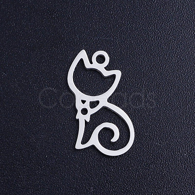 Non-Tarnish 304 Stainless Steel Pendants A-STAS-S105-JN366-1-1
