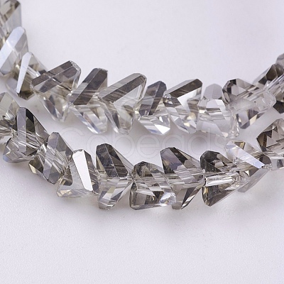 Electroplate Glass Beads Strands EGLA-J146-6mm-PL01-1