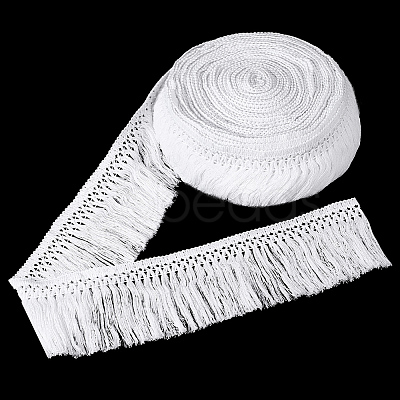 Cotton Cord Tassel Ribbon OCOR-WH0078-487B-03-1