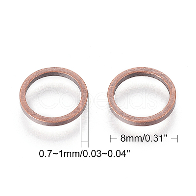 Brass Linking Rings EC1878mm-R-1