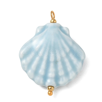 Handmade Porcelain Pendants PR-CBA4231-01B-G-1
