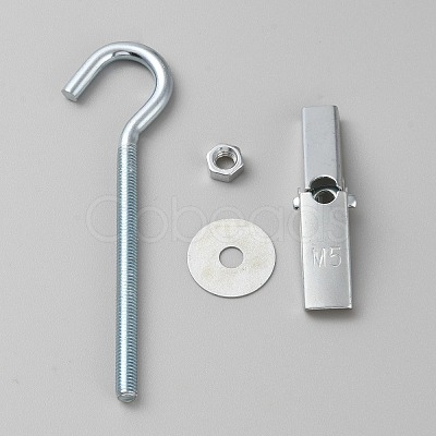 Carbon Steel Toggle Wing Drywall Ceiling Hooks TOOL-WH0005-09-1