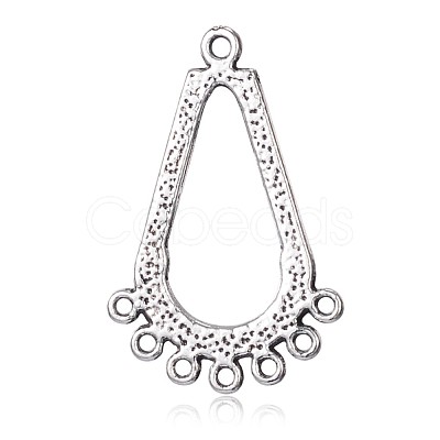 Tibetan Style Alloy Chandelier Component Links PALLOY-G118-04AS-1