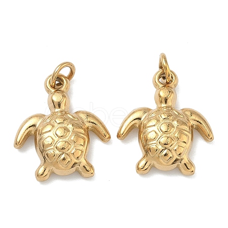 Ocean Theme 304 Stainless Steel Pendants STAS-D224-06G-03-1