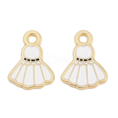 Alloy Enamel Pendants FIND-I065-01A-G-1