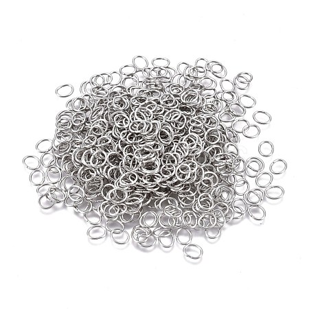 Tarnish Resistant 304 Stainless Steel Jump Rings STAS-F250-11P-L-1