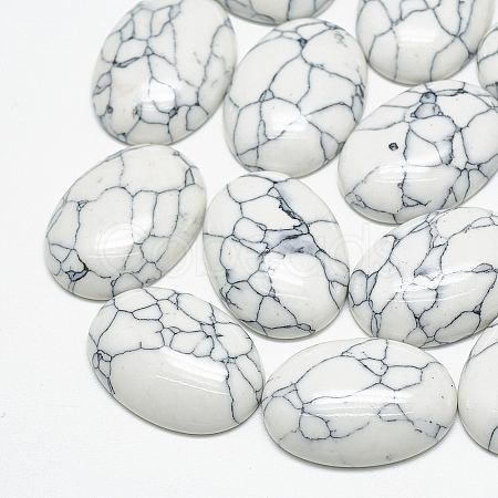 Synthetic Turquoise Cabochons TURQ-S290-33G-03-1