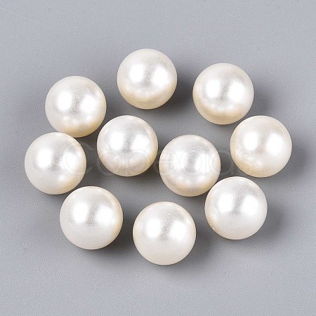 ABS Imitation Pearl Acrylic Beads OACR-S011-14mm-01-1