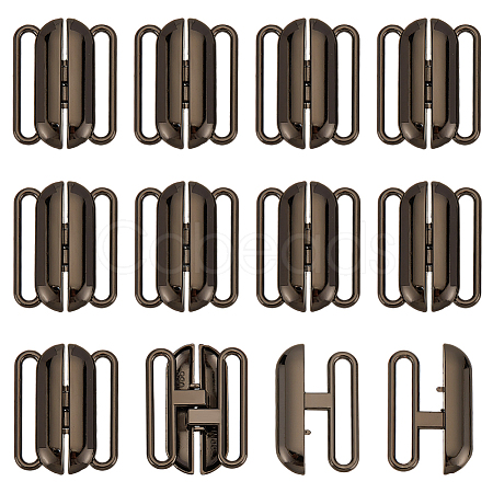 12Pcs Alloy Bikini Clips FIND-GO0003-21B-1