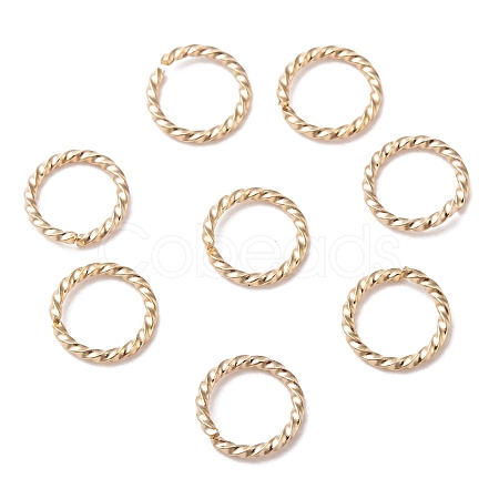 304 Stainless Steel Open Jump Rings X-STAS-F191-12G-C-1