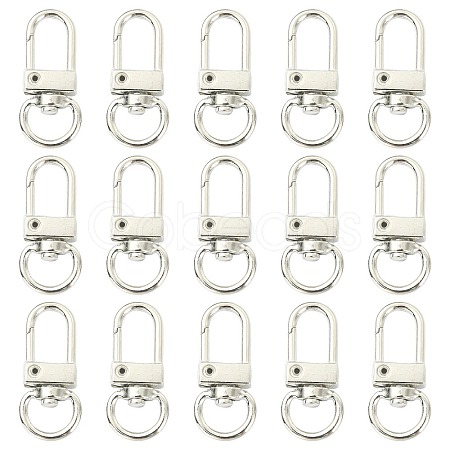 10Pcs Alloy Swivel Clasps PURS-CJ0001-01-1