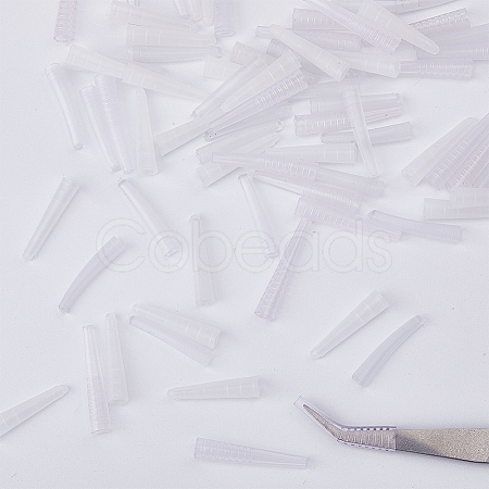160Pcs 4 Style Plastic Tweezer Protective Covers TOOL-FH0001-53-1
