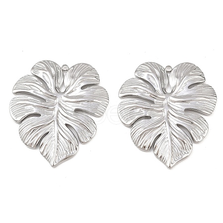 304 Stainless Steel Pendants STAS-P424-05P-1