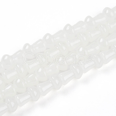 Baking Paint Glass Beads Strands DGLA-N007-01A-1
