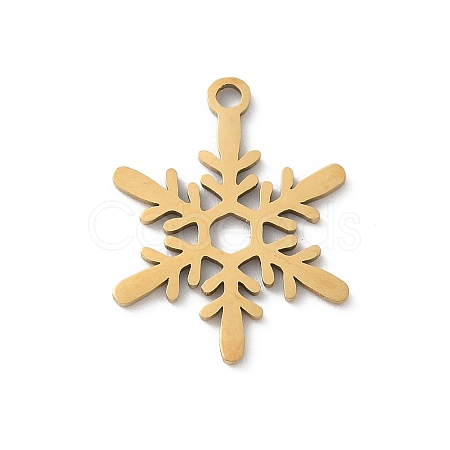 Christmas 201 Stainless Steel Pendants STAS-S157-02G-G-1