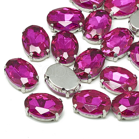 Sew on Rhinestone RGLA-T091-8x10mm-09P-1