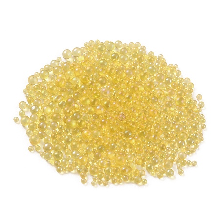 Glass Beads GLAA-WH0030-12J-1