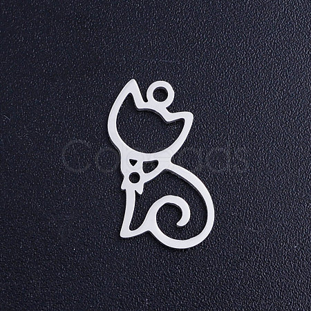 Non-Tarnish 304 Stainless Steel Pendants A-STAS-S105-JN366-1-1