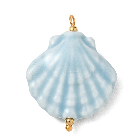 Handmade Porcelain Pendants PR-CBA4231-01B-G-1