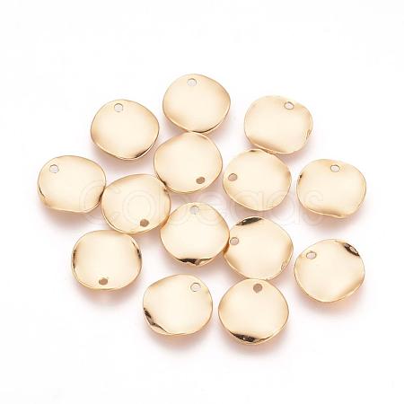 Brass Charms KK-R037-208G-1