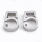 Tarnish Resistant 304 Stainless Steel Pendants, Number, Stainless Steel Color, Num.5, 12x9x3mm, Hole: 1.8mm