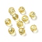 Glass K9 Glass, Imitation Austrian Crystal Beads, Faceted, Round, Goldenrod, 8mm, Hole: 1.5mm