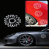 4Pcs Sunflower Adhesive Paper Stickers STIC-LP0001-11A-3