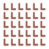 Opaque Acrylic European Beads OACR-TAC0019-006L-2