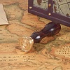 DIY Letter Scrapbook Brass Wax Seal Stamps and Wood Handle AJEW-P068-B02-6
