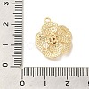 Brass Glass Pendants KK-Z073-15G-03-3