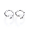 Tarnish Resistant 304 Stainless Steel Open Jump Rings A-STAS-F110-06P-2