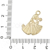 Alloy Enamel Pendants with Rhinestone FIND-Z070-07G-03-3