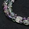 Natural Fluorite Beads Strands G-F521-48-3