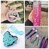 100G Plastic Sequins Beads PVC-TA0001-04B-10