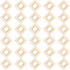 Brass Linking Rings KK-SC0001-22G-1