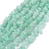 Dyed Natural White Jade Imitation Amazonite Beads Strands G-F703-08-1