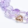 Natural Ametrine Beads Strands G-K203-09B-3