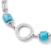 304 Stainless Steel Multi-layered Bracelets BJEW-JB12234-02-3