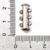 304 Stainless Steel Slide Lock Clasps STAS-F350-01B-P-3