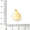 UV Plating Brass Pendants KK-R213-15G-01-3