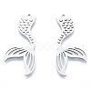 Non-Tarnish 201 Stainless Steel Pendants STAS-N090-LA944-1-1