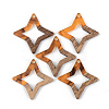 Resin & Walnut Wood Pendants RESI-S389-028A-A01-1