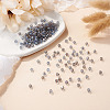 Picasso Baking Paint Glass Seed Beads SEED-TA0001-62L-4