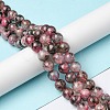 Natural Rhodonite Beads Strands G-C029-04A-2