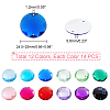 168Pcs 12 Colors Sew On Rhinestones TACR-GA0001-08-2