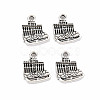 Tibetan Style Alloy Charms TIBEP-N011-016-1