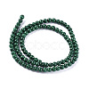 Natural Malachite Bead Strands G-O152-47-4mm-2