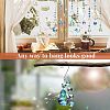 Glass Teardrop/Cone/Oval/Round Pendant Decorations WG34775-01-2