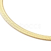 Ion Plating(IP) 304 Stainless Steel Herringbone Chain Bracelet for Men Women BJEW-E058-01A-G-2