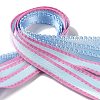 18 Yards 6 Styles Polyester Ribbon SRIB-Q022-C05-3